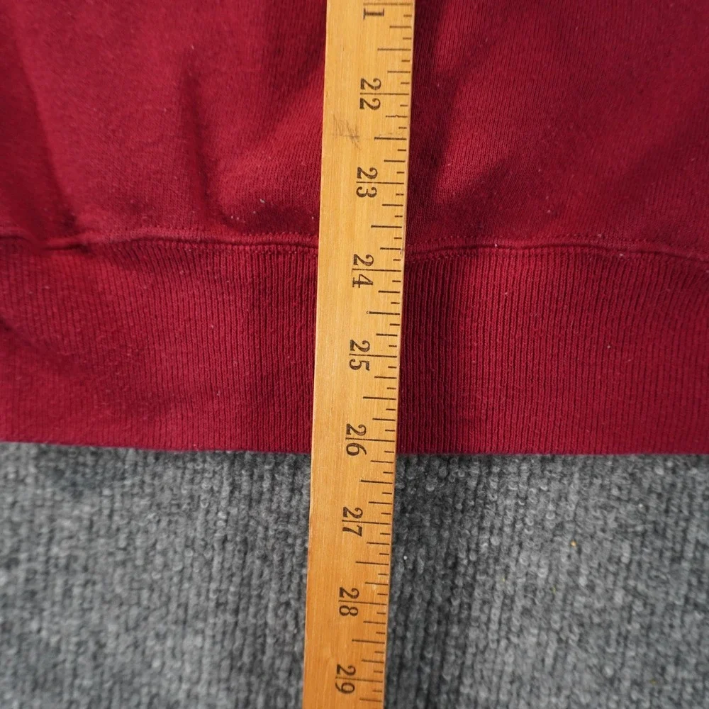 Vintage Boston College Sweatshirt Mens Large Maroon Graphic Crewneck University